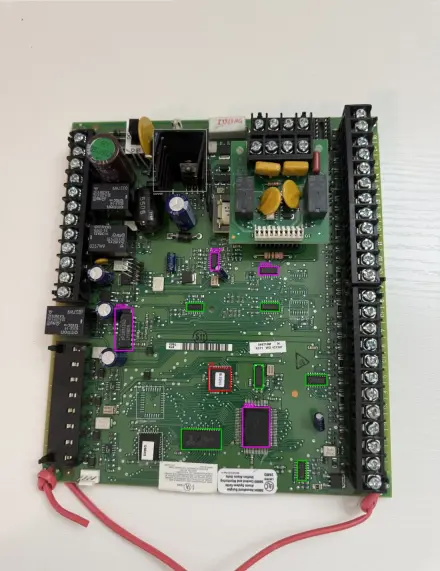 Board 06, alarm panel: 6 of 10 found.