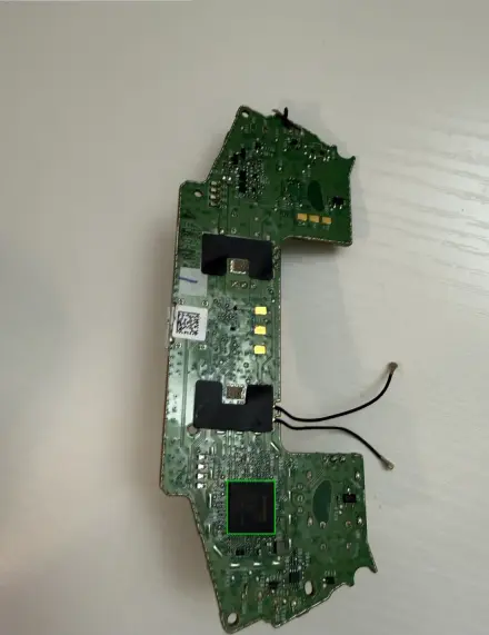 Board 10, Xbox controller back: 1 of 1 found.